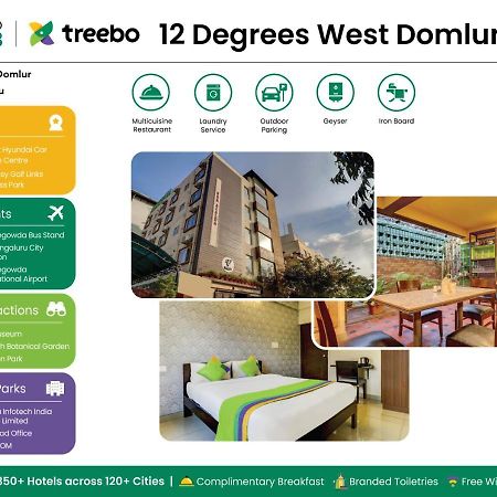 Treebo 12 Degrees West, 750 M From Embassy Golf Links Business Park Bangalore Ngoại thất bức ảnh